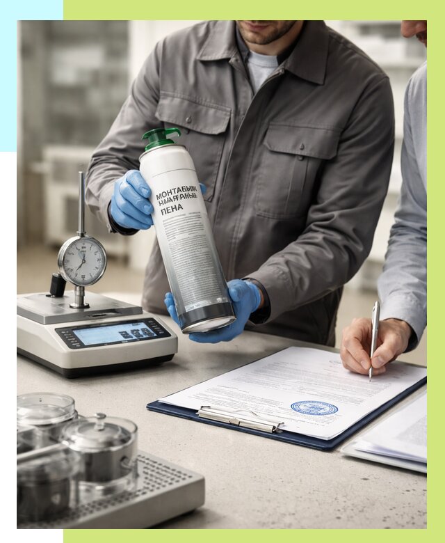 Сертификация монтажной пены в Луге от 15465 р. | Сертэкс