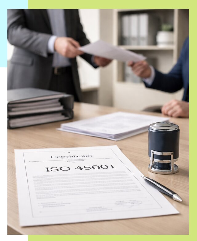 Сертификат ISO 45001 в Луге под ключ от 46395 р. | Сертэкс